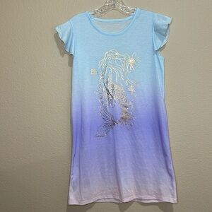 WONDER NATION Girls’ Mermaid Nightgown, Size XL (14/16), NWOT
